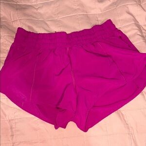 CRZ YOGA Women's Fuchsia Athletic Shorts